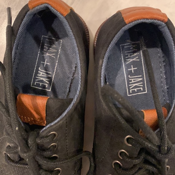 Max + Jake black oxfords - size 13 - Picture 2 of 4